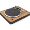 imageHouse of Marley Stir It Up Wireless Turntable Vinyl Record Player with Wireless Bluetooth Connectivity 2 Speed Belt Builtin PreAmp and Sustainable MaterialsSignature Black