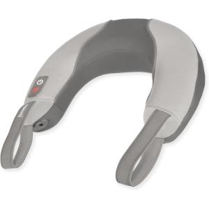 imageHomedics Pro Therapy Vibration Neck Massager with Soothing Heat Portable Pain Relief Massage for Stiff Neck Muscles Soothing Heat for Tension and Stress Release Customizable Speeds