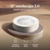 imageHomedics Drift 11 Sandscape  Version 20 with Updated Connected Experience Smart WiFi Zen Table Dcor LED Ambient Light Modern Sand Art for Relaxation amp Mindfulness Home amp Office Calm DcorCream