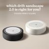 imageHomedics Drift 11 Sandscape  Version 20 with Updated Connected Experience Smart WiFi Zen Table Dcor LED Ambient Light Modern Sand Art for Relaxation amp Mindfulness Home amp Office Calm DcorBlack