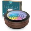 imageHomedics Drift 10 Wood Sand Table  App Controlled Moving Sand Art for Desk Automated Sandscape Display with LED Lights Quiet Metal Sphere Modern Zen Relaxation Home Office Decor Black WalnutBlack Walnut