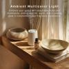 imageHomedics Waterless Essential Oil Diffuser with 15ml Vanilla Cedarwood Fragrance Oil SereneScent Cordless Cold Air Scent Diffuser Starter Kit with Ambient Light Studio 671 TerracottaWhite