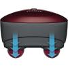 imageHoMedics Compact Percussion Handheld Heated Massager Adjustable Intensity Dual Pivoting Heads 2 Sets Interchangeable Nodes Muscle Kneading for Back Shoulders Feet Legs Head amp Neck