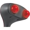 imageHoMedics Compact Percussion Handheld Heated Massager Adjustable Intensity Dual Pivoting Heads 2 Sets Interchangeable Nodes Muscle Kneading for Back Shoulders Feet Legs Head amp Neck