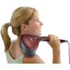 imageHoMedics Compact Percussion Handheld Heated Massager Adjustable Intensity Dual Pivoting Heads 2 Sets Interchangeable Nodes Muscle Kneading for Back Shoulders Feet Legs Head amp Neck