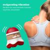 imageHoMedics Holly Jolly Mini Massager Handheld Cordless Portable and Vibrating for Neck Back Legs Shoulder and Body Santa