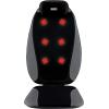 imageHoMedics Shiatsu Pro Plus Heated Massage Cushion Heated Vibrating Pad DualKneading Back Shoulder Thigh amp Neck Massager Fits Most Chairs Black and Grey
