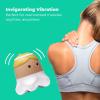imageHomedics Holly Jolly Mini Massager Handheld Cordless Portable and Vibrating for Neck Back Legs Shoulder and Body Angel