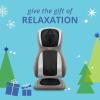 imageHomedics Perfect Touch Masseuse Heated Massage Cushion  App Controlled Adjustable Height 4 Massage Styles  Relief for Back Shoulder amp Neck  Shiatsu Rolling Percussion or Combination Massage