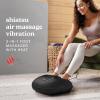 imageHomedics Shiatsu Foot Massager with Heat Air Compression amp Vibration 3 Intensity Levels ToeTouch Controls Removable Washable Inserts
