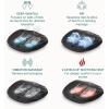 imageHomedics Shiatsu Foot Massager with Heat Air Compression amp Vibration 3 Intensity Levels ToeTouch Controls Removable Washable Inserts