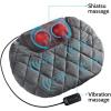 imageHomedics Shiatsu and Vibration Body Massager Portable Cushion with 5 Settings Soothing Heat Reverse Function Hand Controller and 2Year Warranty