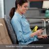 imageHomedics Shiatsu and Vibration Body Massager Portable Cushion with 5 Settings Soothing Heat Reverse Function Hand Controller and 2Year Warranty