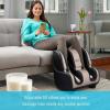 imageHomedics Therapist Select 20 Foot and Calf Massager Rolling and Vibration Heat 6 Programs 3 Intensities Adjustable Tilt and Washable Liners