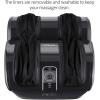 imageHomedics Therapist Select Foot and Calf Massager Rolling Massage 4 Programs 3 Intensities Adjustable Tilt for Comfort amp Washable Liners Black