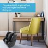 imageHomedics Therapist Select Foot and Calf Massager Rolling Massage 4 Programs 3 Intensities Adjustable Tilt for Comfort amp Washable Liners Black