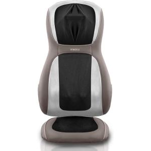 imageHomedics Perfect Touch Masseuse Heated Massage Cushion  App Controlled Adjustable Height 4 Massage Styles  Relief for Back Shoulder amp Neck  Shiatsu Rolling Percussion or Combination Massage