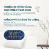 imageHomedics Fireside Ultrasonic Humidifier Medium Sized Rooms Visible FlameEffect Cool Mist 026Gal TopFill Tank Dry Air Relief at Home Breathe amp Sleep Better Aromatherapy