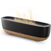 imageHomedics Fireside Ultrasonic Humidifier Medium Sized Rooms Visible FlameEffect Cool Mist 026Gal TopFill Tank Dry Air Relief at Home Breathe amp Sleep Better Aromatherapy