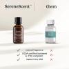 imageHomedics SereneScent Freesia Pear Fragrance Oil 15ml  Floral Fruity Blend with Pear Lemon amp Freesia  USDA Biobased Essential Oil Diffuser Scent  Waterless Cold AirVelvet Wood  Oud