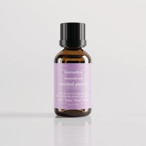 imageHomedics SereneScent Freesia Pear Fragrance Oil 15ml  Floral Fruity Blend with Pear Lemon amp Freesia  USDA Biobased Essential Oil Diffuser Scent  Waterless Cold AirSueded Peony