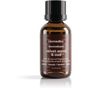 imageHomedics SereneScent Freesia Pear Fragrance Oil 15ml  Floral Fruity Blend with Pear Lemon amp Freesia  USDA Biobased Essential Oil Diffuser Scent  Waterless Cold AirVelvet Wood  Oud