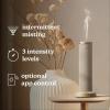 imageHomedics SereneScent Waterless Diffuser Cold Air Scent Machine for Home Diffuser for Large Rooms AppControlled Fragrance Diffuser with Timer and Ambient Lights Beige