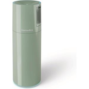 imageHomedics Portable Ultrasonic Humidifier USB Rechargeable Cool Mist Humidifier with 77 oz EasyFill Tank Continuous amp Intermittent Mist 7Color Nightlight Auto Shutoff BurgandyGreen Sage