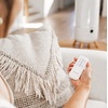 image:imageHomedics Warm and Cool Mist Ultrasonic Humidifier for Large Rooms  2 Gallon TopFill Tank UVC Technology to Reduce Bacteria amp Mold 90Hour Runtime Smart Humidistat Remote amp Nightlight