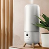 image:imageHomedics Warm and Cool Mist Ultrasonic Humidifier for Large Rooms  2 Gallon TopFill Tank UVC Technology to Reduce Bacteria amp Mold 90Hour Runtime Smart Humidistat Remote amp Nightlight
