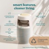 image:imageHomedics Natura Air Purifier for Home Bedroom amp Office True HEPA Air Cleaner with Activated Carbon Air Filter Smart Air Quality Sensor Auto Mode Sleep Mode Timer Odor Reducer Aromatherapy Tray