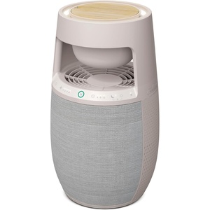 image:imageHomedics Natura Air Purifier for Home Bedroom amp Office True HEPA Air Cleaner with Activated Carbon Air Filter Smart Air Quality Sensor Auto Mode Sleep Mode Timer Odor Reducer Aromatherapy Tray