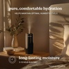 image:imageHomedics Portable Humidifier Small Ultrasonic Cool Mist Gloss Black  Humidifier for Bedroom Desk amp Travel Mini Personal Humidifier 77 oz Tank Auto Shutoff Night Light RechargeableBlack
