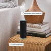 image:imageHomedics Portable Humidifier Small Ultrasonic Cool Mist Gloss Black  Humidifier for Bedroom Desk amp Travel Mini Personal Humidifier 77 oz Tank Auto Shutoff Night Light RechargeableBlack