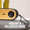 image:imageHouse of Marley Get Together 2 Mini Portable Speaker with Wireless Bluetooth Connectivity 15 Hours of Playtime and Sustainable Materials Signature BlackGet Together 2 Mini