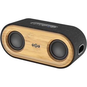 image:imageHouse of Marley Get Together 2 Mini Portable Speaker with Wireless Bluetooth Connectivity 15 Hours of Playtime and Sustainable Materials Signature BlackGet Together 2 Mini
